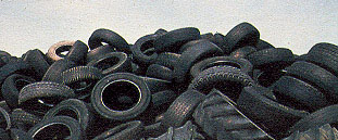 Vieux pneus